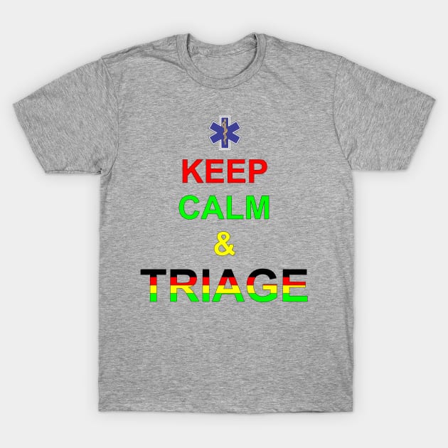 Triage EMT T-Shirt by Cavalrysword